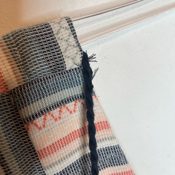 Anthropologie The Odells Monroe Striped Jumpsuit Multicolor V-Neck Pockets XS. - Picture 11 of 12